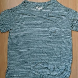 Madewell space dye pocket tee